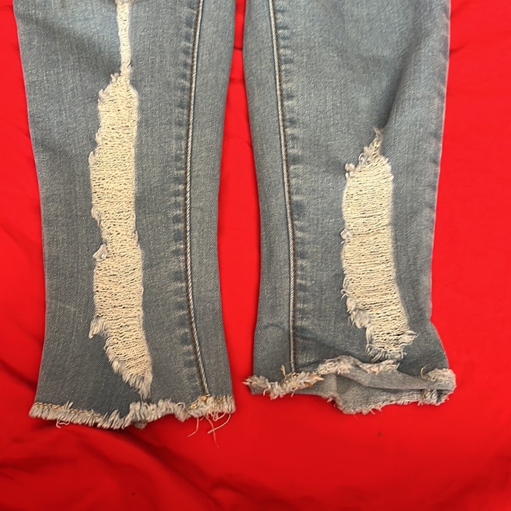 Fashion Nova Ripped Skinny Jeans - Picture 6 of 8